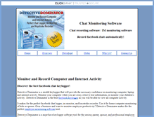 Tablet Screenshot of detectivedominator.com